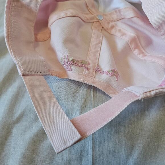 Breast Cancer Awareness Pink Stuff Baseball Cap Pink White - Picture 7 of 9